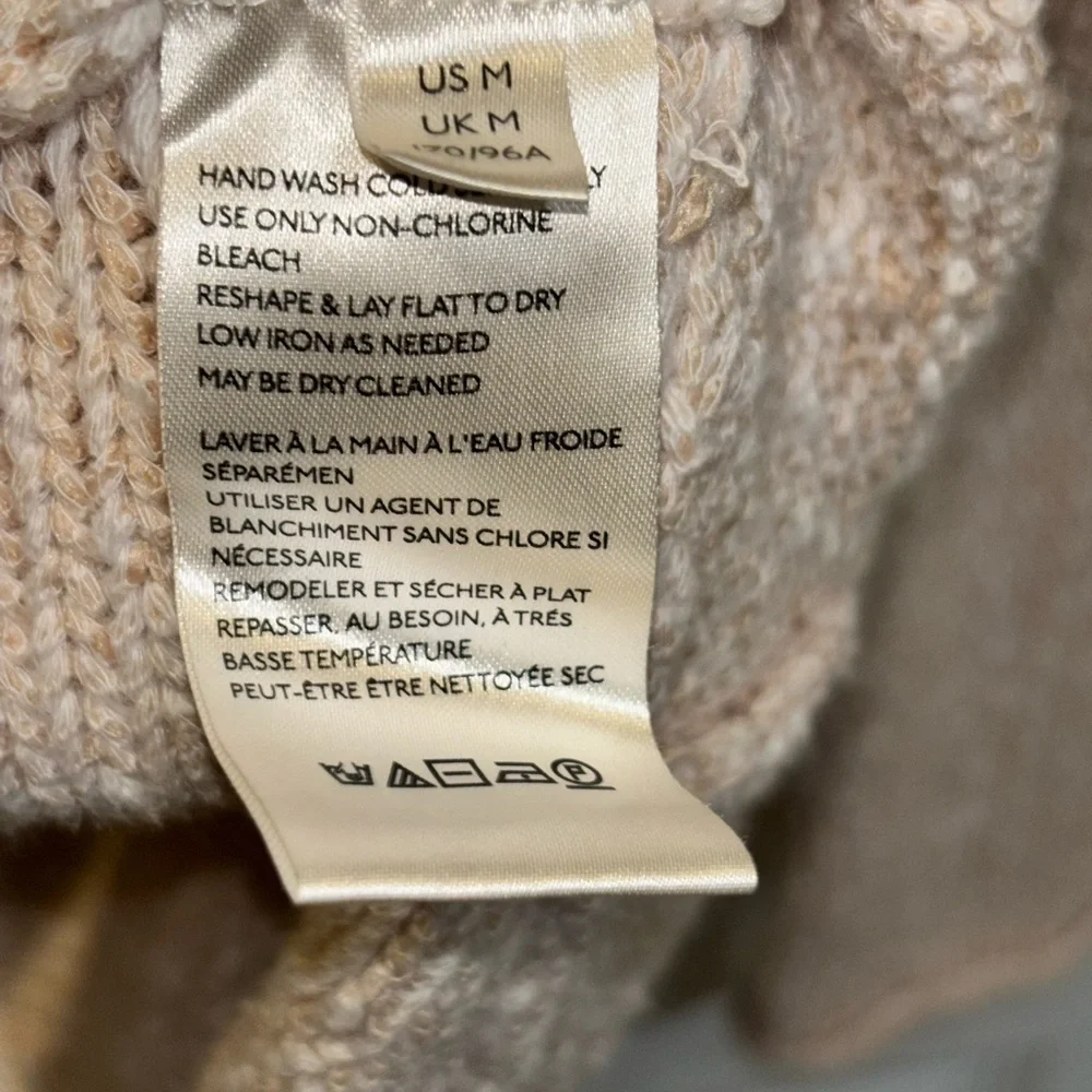 Free People Bright Lights V-Neck Sweater SZ  M - Picture 6 of 12